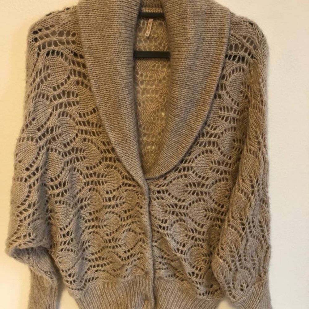 Free People women's size S knit Oversized Cardigan